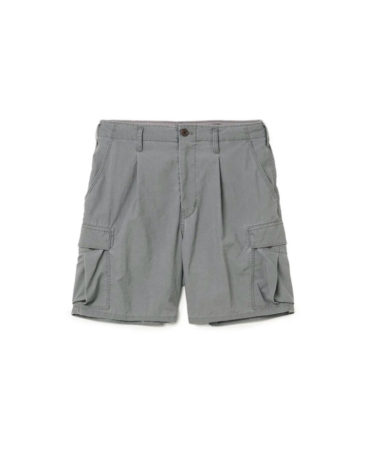 nonnative / TROOPER 6P SHORTS NYLON OXFORD PIGMENT DYE / GRAY / NN-P4831