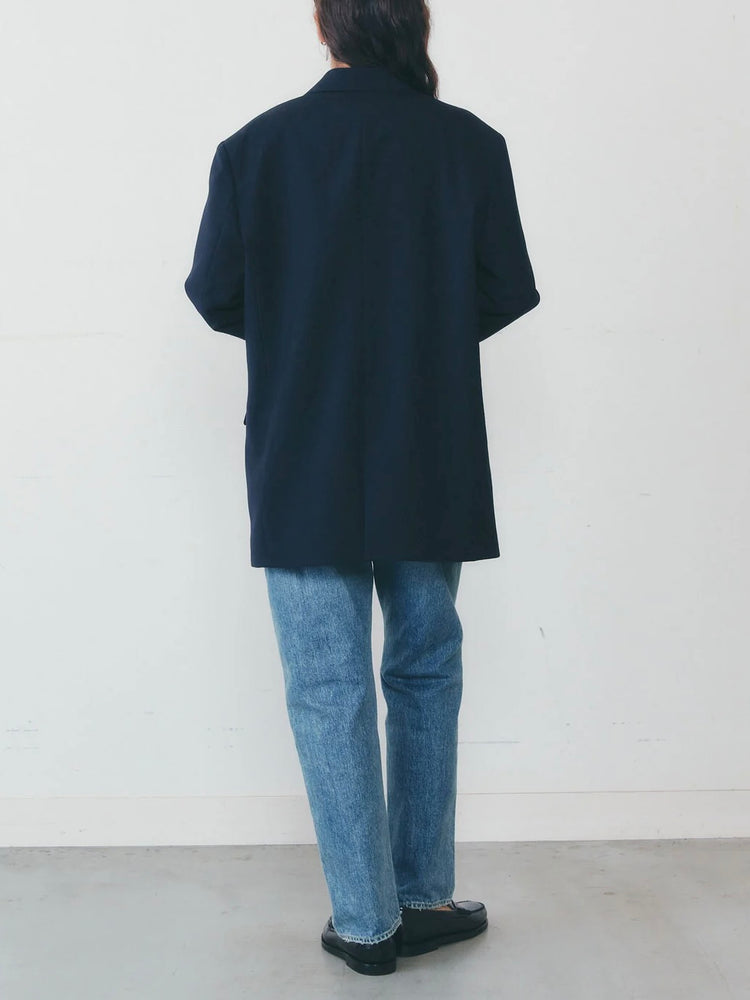 THE SHINZONE / OVERSIZED JACKET / NAVY / 26SMSJK02