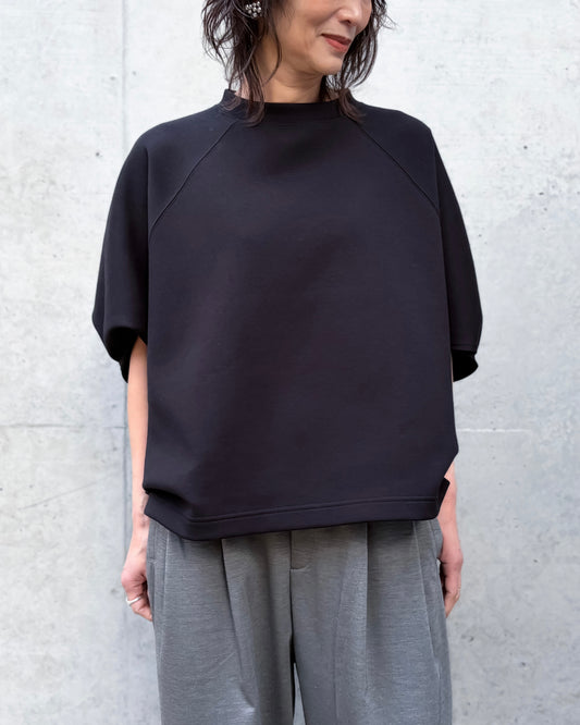COGTHEBIGSMOKE / HELLEN PENTAGON TOP(H/S) / BLACK