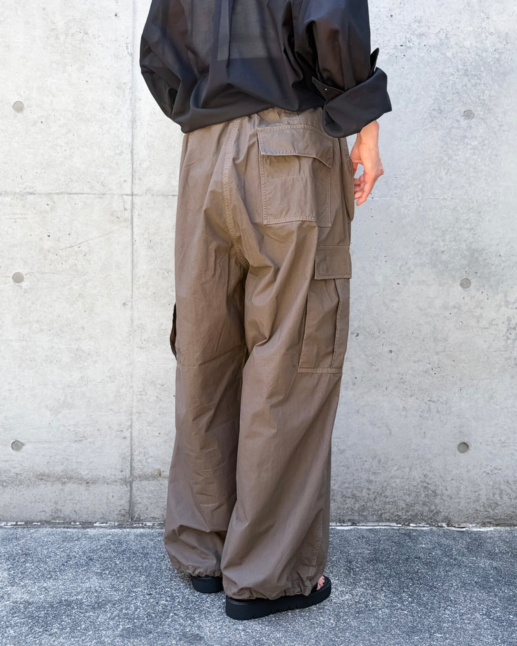 FARAH / Garment Dye M51 Over Pants / BROWN / FR0601-M4017