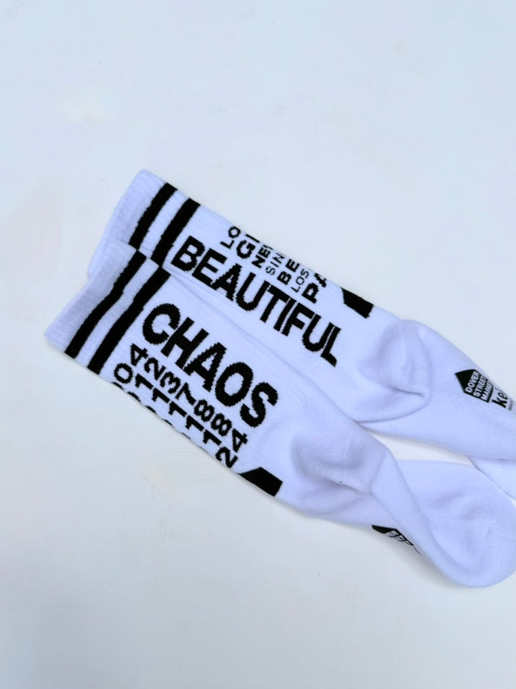 DSM kei ninomiya / UNISEX SOCKS KNIT / WHITE / DSM02K051