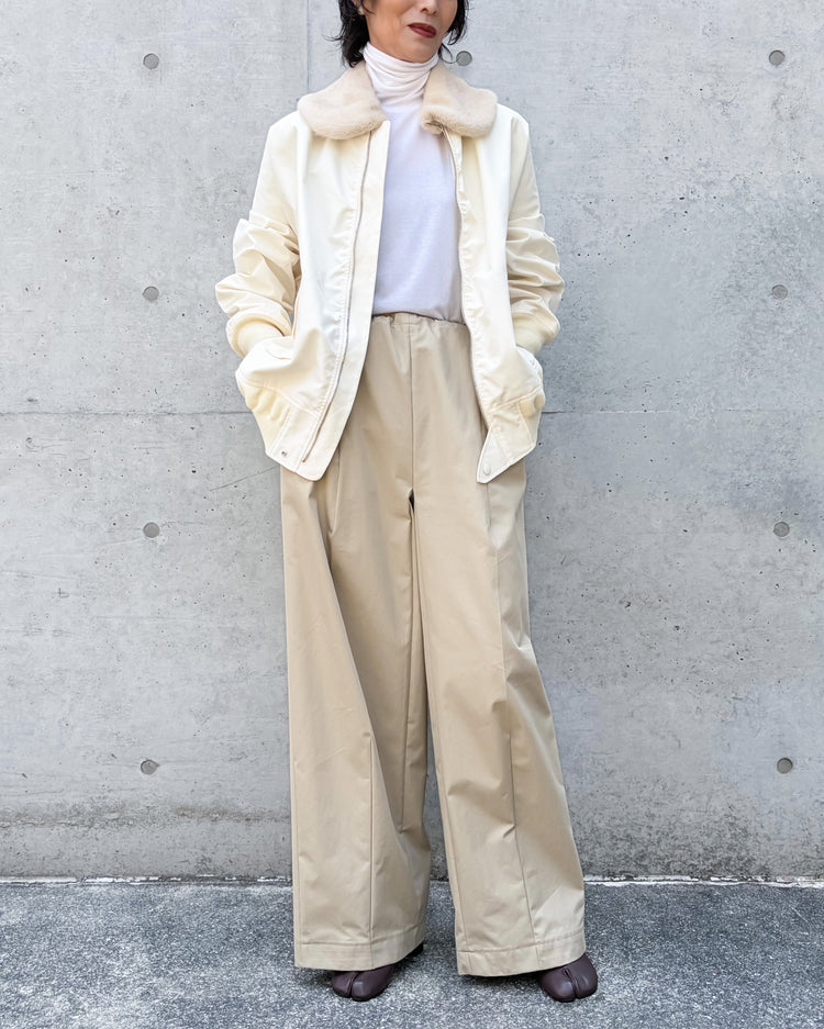 mtmodelist / ドルマンスリーブ MA-１/ IVORY× IVORY/ MH-J08-117