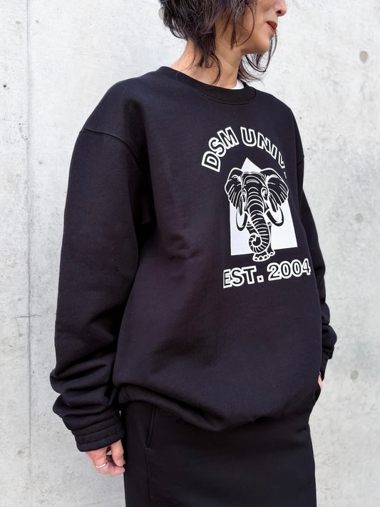 DSM kei ninomiya / DSM CrewNeck Sweat Shirt / Black / DSM01T006 /