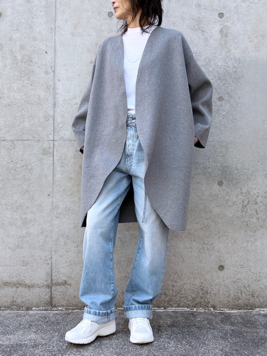 GALERIE VIE / ミラノリブモーニングコート / GRAY / 230861081030