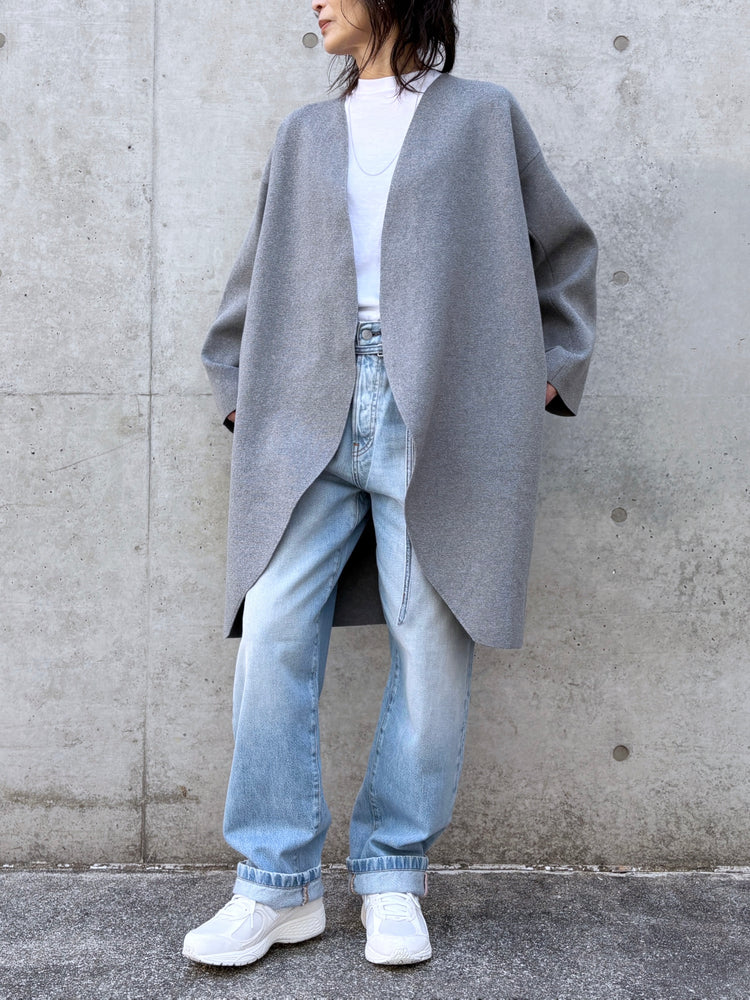 GALERIE VIE / ミラノリブモーニングコート / GRAY / 230861081030