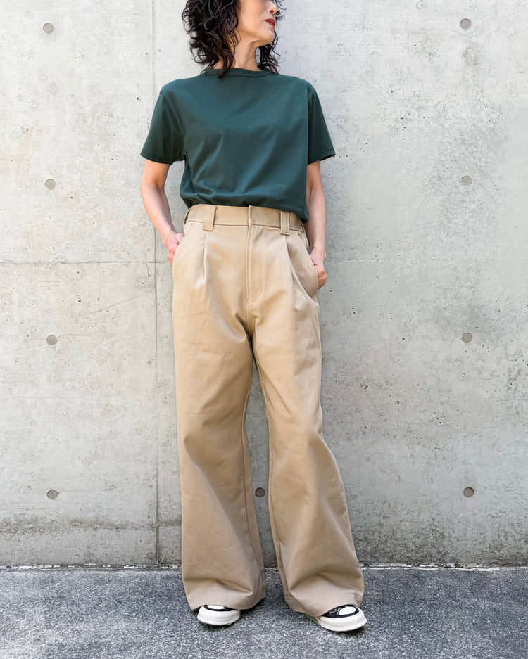 THE SHINZONE / PACK TEE / GREEN(GREEN/ECRU) / 20SMSCU66