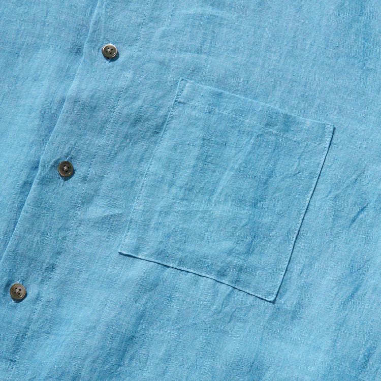 POLYPLOID / CLASSIC POCKET SHIRT B / FADE INDIGO