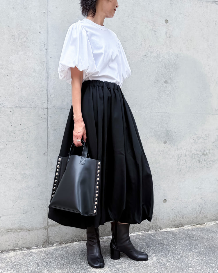 tao / ステアガラス TOTE BAG (M) / BLACK / TR-K204