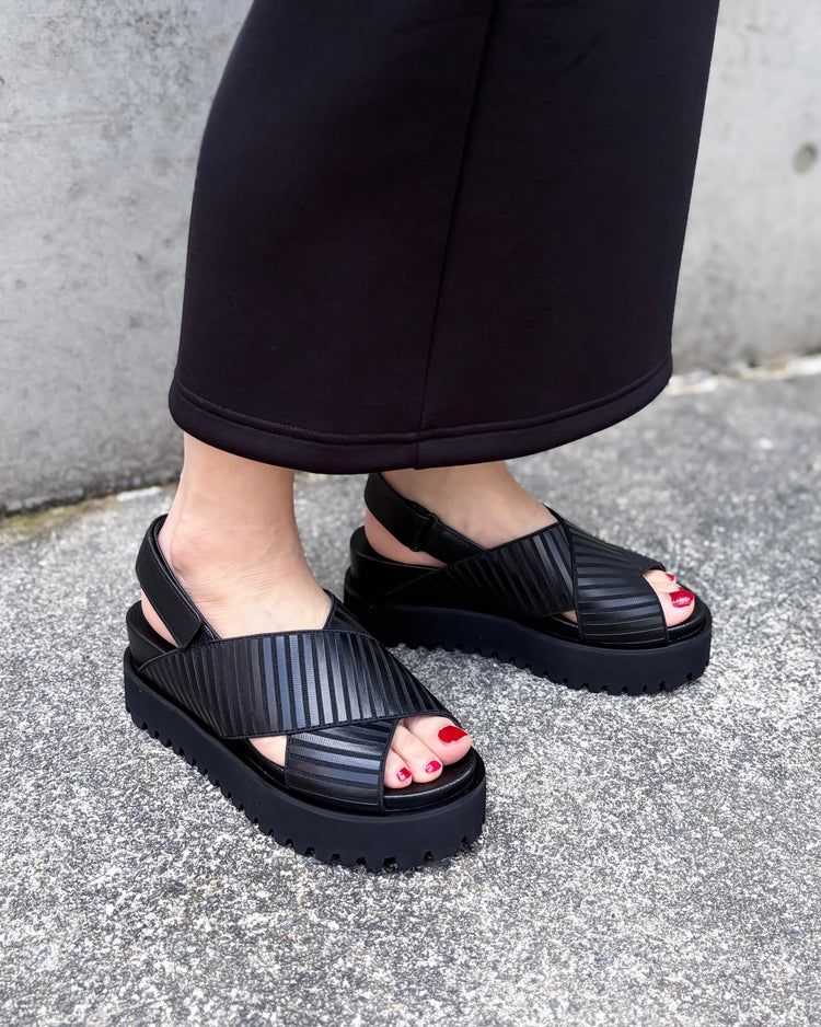 UNITED NUDE / Rico X Sandal / BLACK