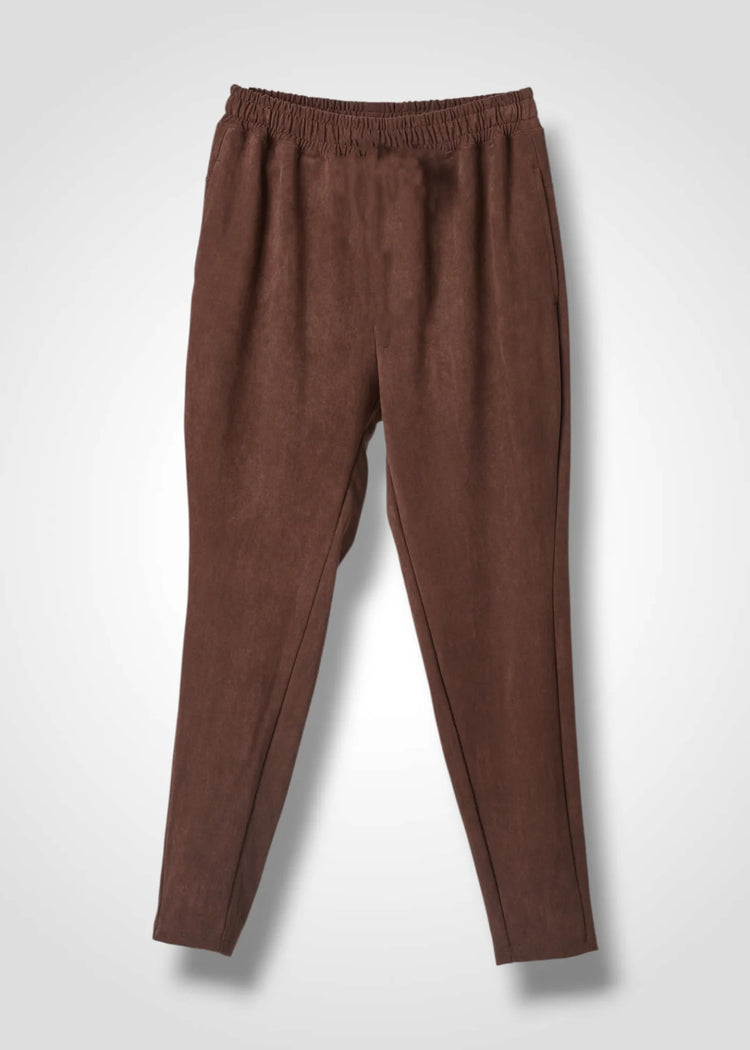 COGTHEBIGSMOKE / ALEXA TROUSERS / MARRON
