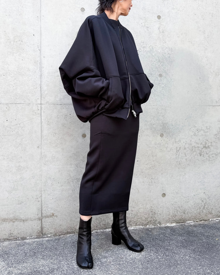 COGTHEBIGSMOKE / OLLIE ZIP UP BZ / BLACK