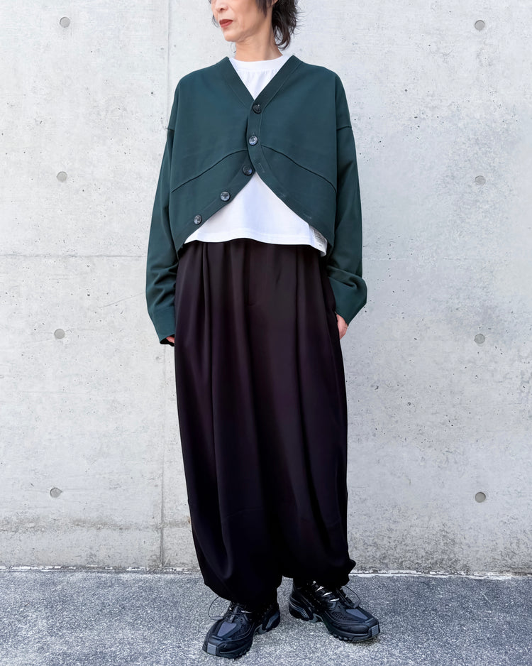 någonstans / hem-design cardigan  / kale / 470JA470-0571