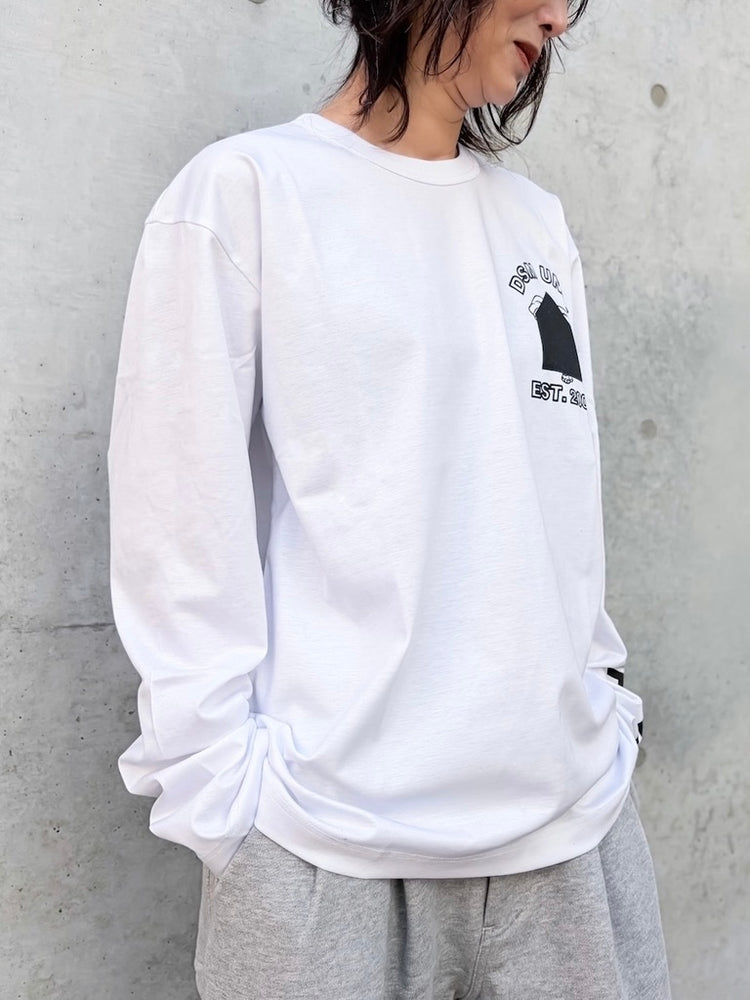 DSM kei ninomiya / DSM University Longsleeve Shirt / White / DSM01T003 /