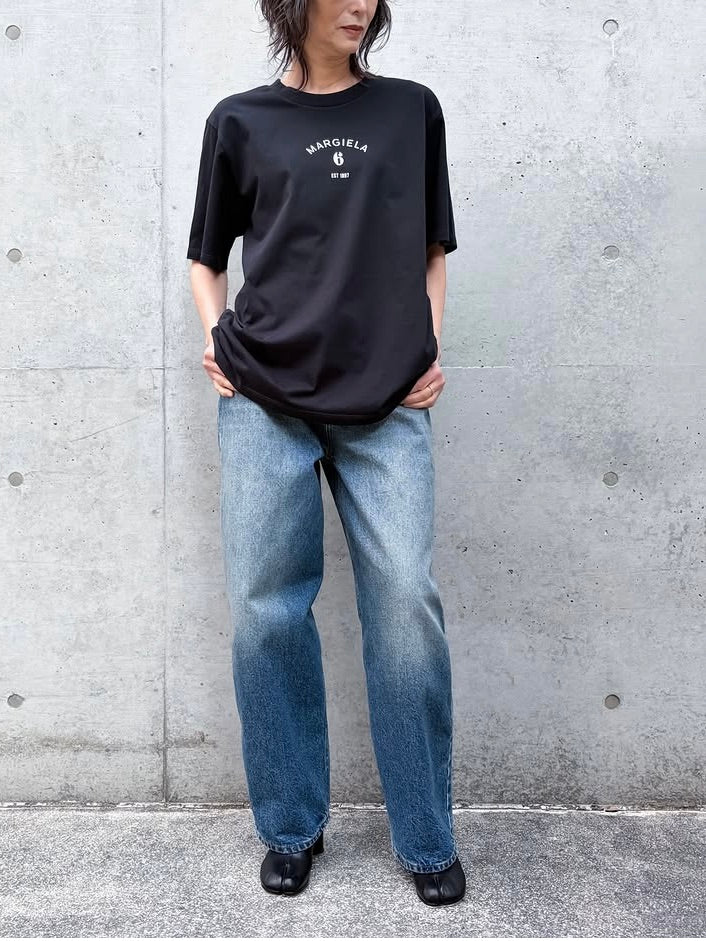 MM⑥  Maison Margiela / ロゴプリントTシャツ / BLACK / SH2GC0038M20048