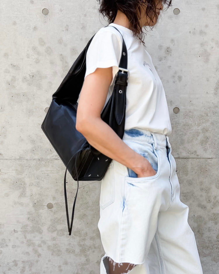 Maison Margiela / BOX BAG EAST WEST MEDIUM / BLACK / SB1ZH0009P8982