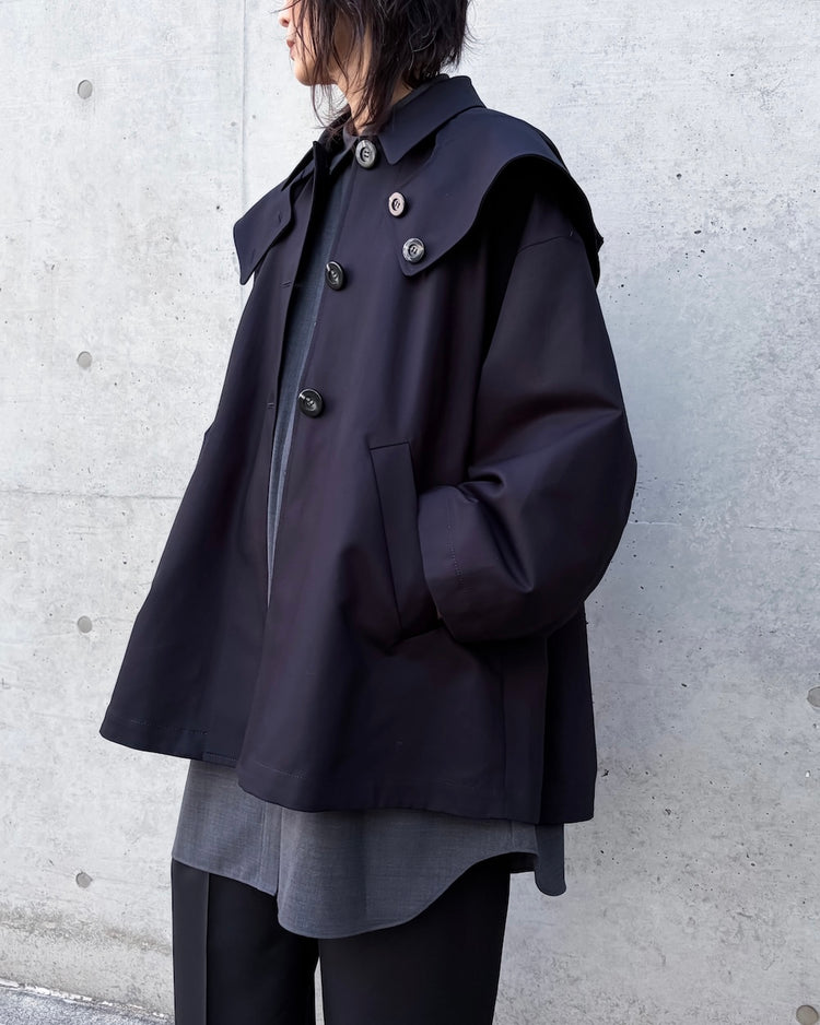 någonstans / circle coat / space / 470JS430-0361