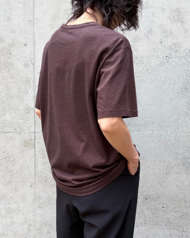THE SHINZONE / takes. Men's Tee / BROWN / 21ATACU02
