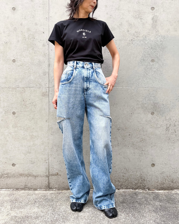 Maison Margiela / Denim Jeans Slash Detail / blue jeans / S51LA0052S30513