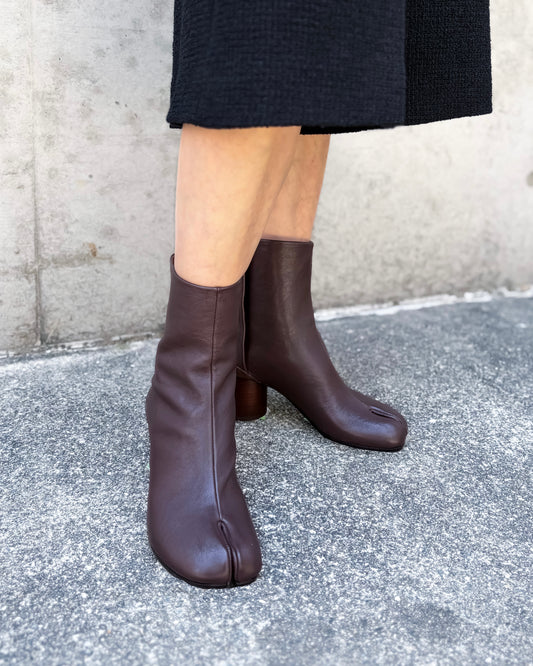 Maison Margiela / TABI Boots 6cmheel  / D.BROWN / S58WU0246-P3753