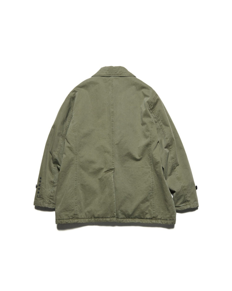 uniform expriment / MILITARY PEA COAT / KHAKI / UE- 262000