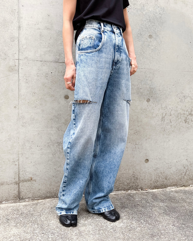 Maison Margiela / Denim Jeans Slash Detail / blue jeans / S51LA0052S30513
