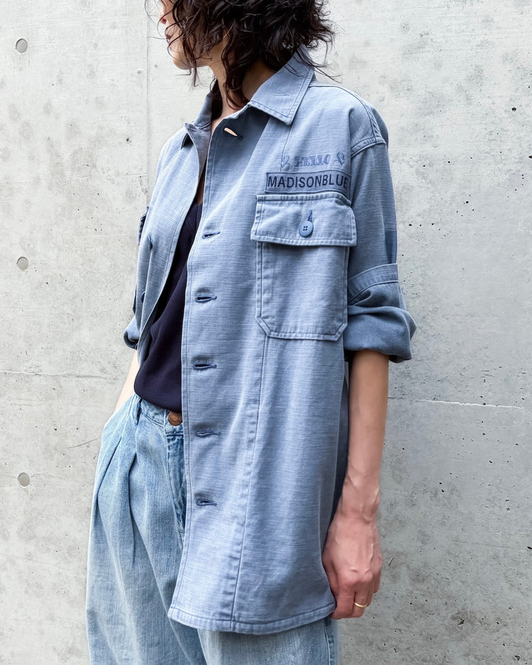 MADISONBLUE / MILITARY JK L.oz BS / BLUE / MB261-1016