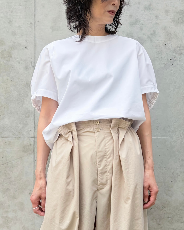 ASTRAET / ギャザー ドルマンブラウス / WHITE / 54162700003