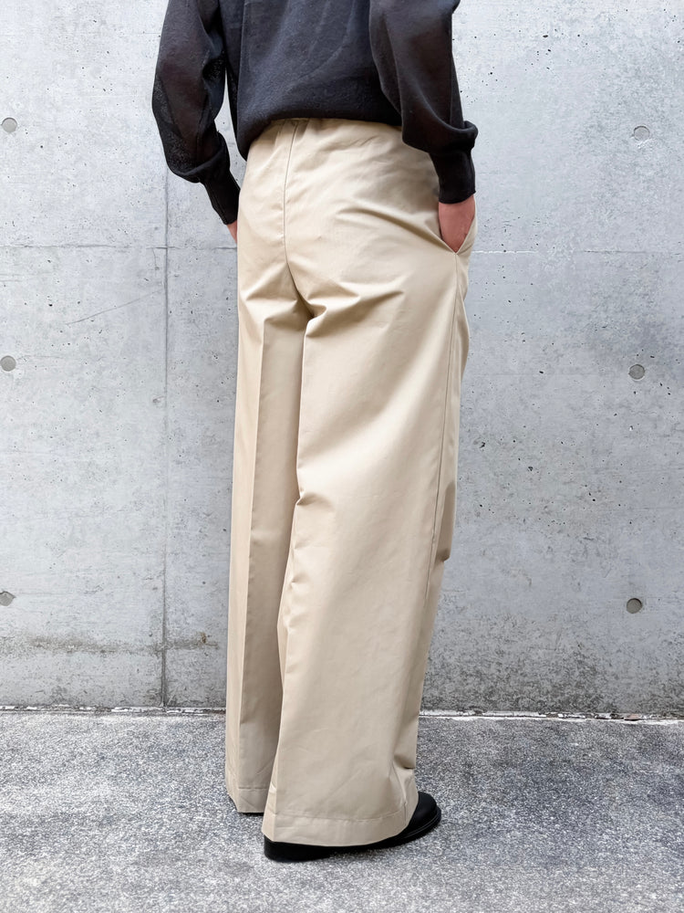 mtmodelist / WIDEパンツ / SAND BEIGE / MG-P06-103