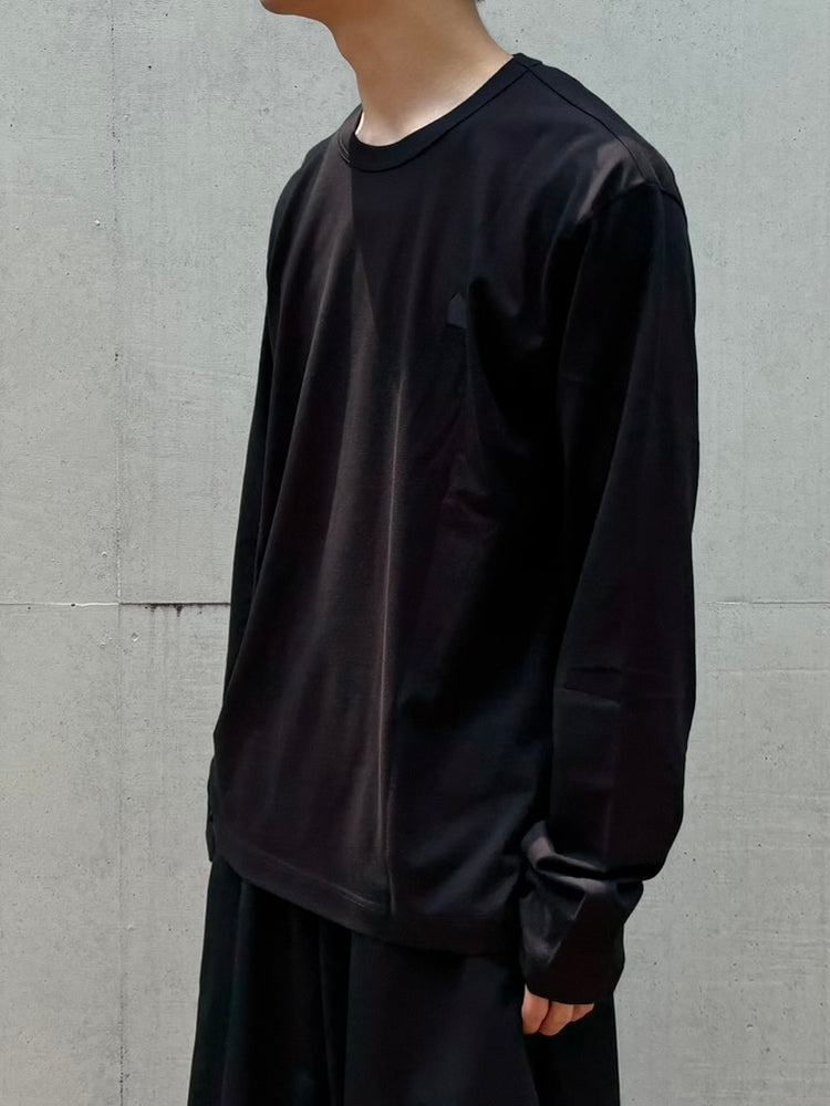 DSM kei ninomiya / FOOTBALL BACK PRINT LS TEE / BLACK / DSM02T028