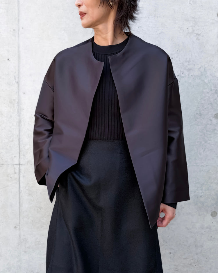 COGTHEBIGSMOKE / NATALY BALLOON JACKET / BLACK