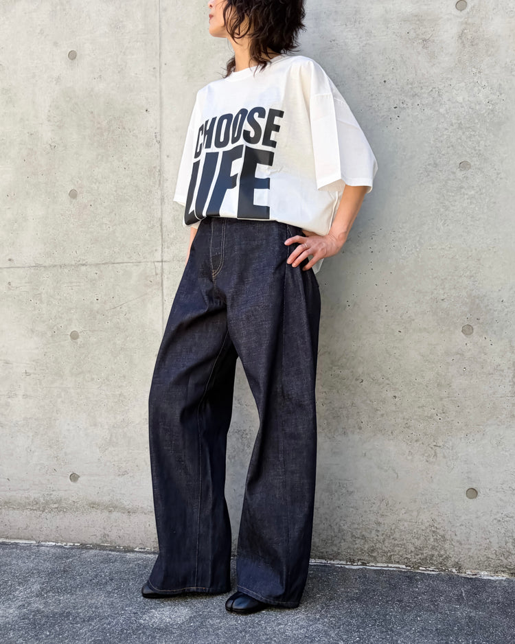 KATHARINE HAMNETT / THE SLOGAN TEE / WHITE / TKH-T01