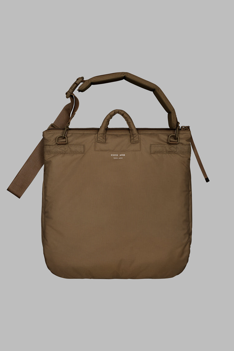 HYKE × PORTER / HELMET BAG / COYOTE BROWN / 19354