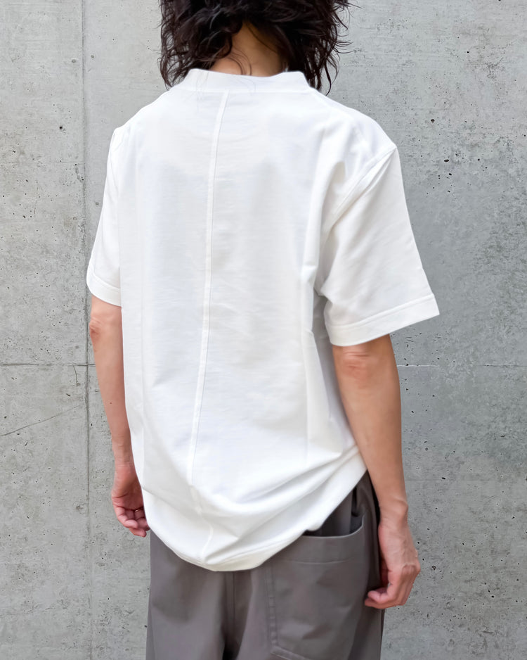 SOFIE D'HOORE / T-SHIRT C-NECK SHORT SLEEVES / OFF-WHITE / TAG-JFLIT