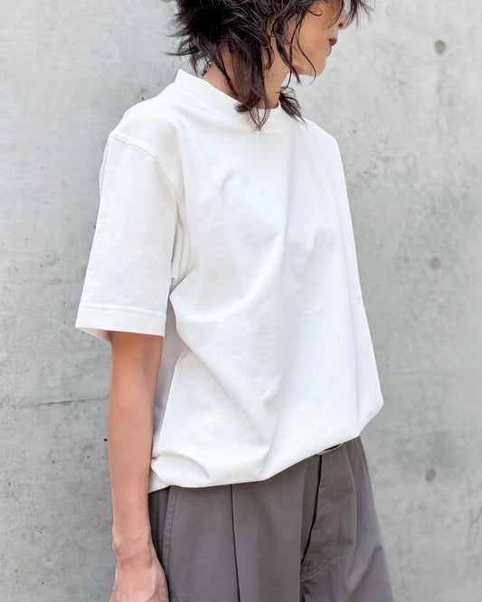 SOFIE D'HOORE / T-SHIRT C-NECK SHORT SLEEVES / OFF-WHITE / TAG-JFLIT