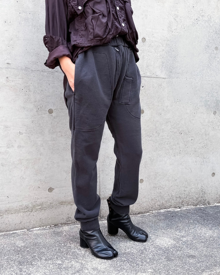 KATHARINE HAMNETT / VINTAGE SWEAT PANTS/ BLACK / TKH-SWP-10