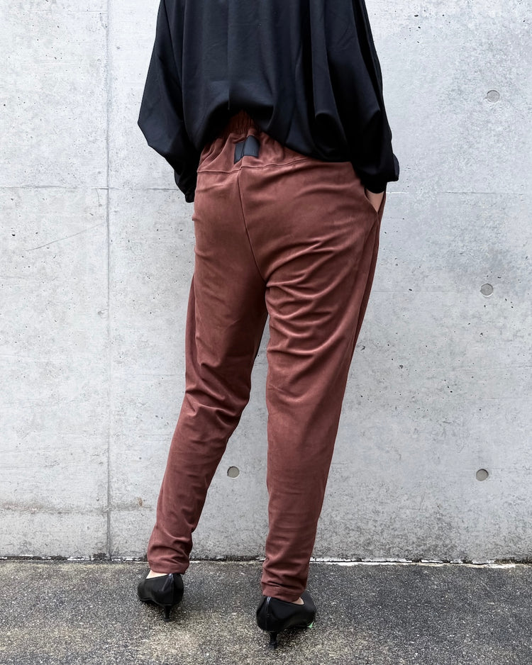 COGTHEBIGSMOKE / ALEXA TROUSERS / MARRON