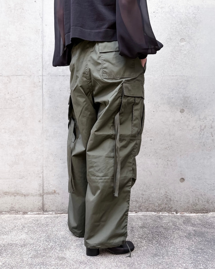 HYKE / N/C TYPE M-51 SHELL PANTS / OLIVE DRAB / 13305