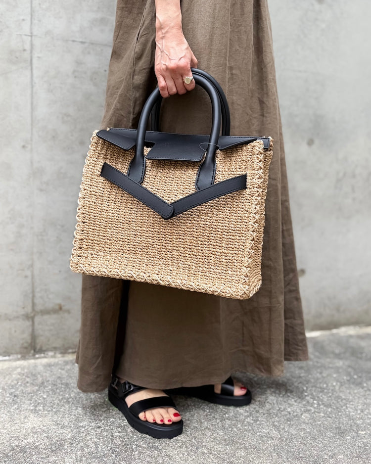 SEA / BASKET BAG（MEDIUM）/ ONYX / 110506551