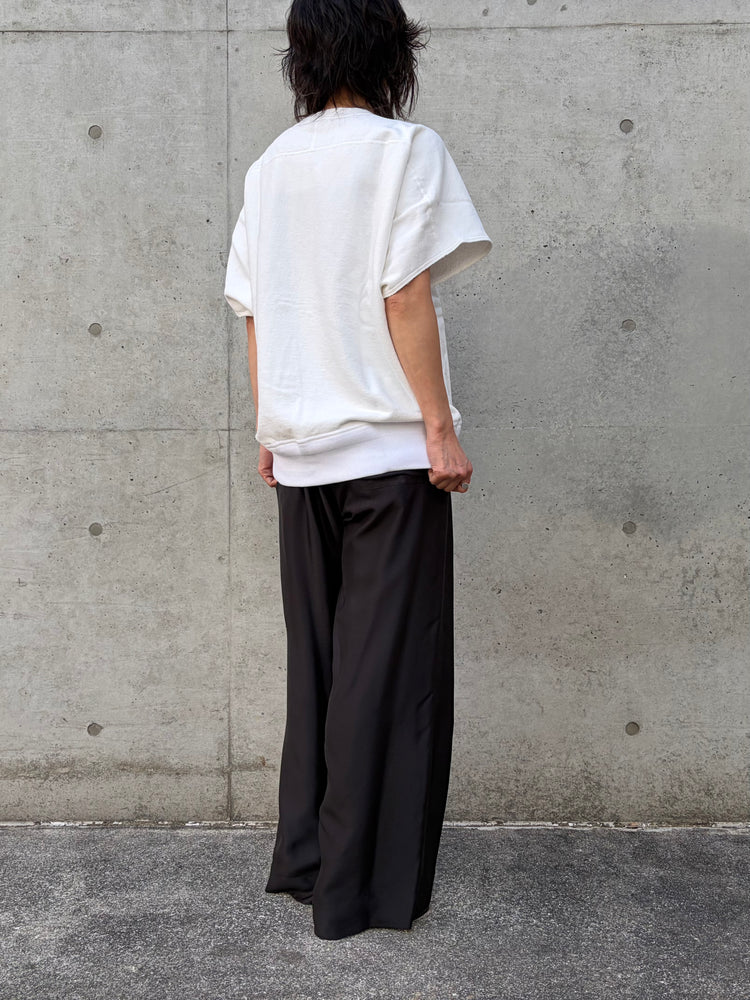 BLAMINK / 吊り裏毛ショートスリーブ / WHITE / 7917-222-0058