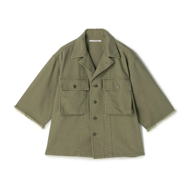 J.B. ATTIRE / PARIS UTILITY JACKET / OLIVE / JBV-2501