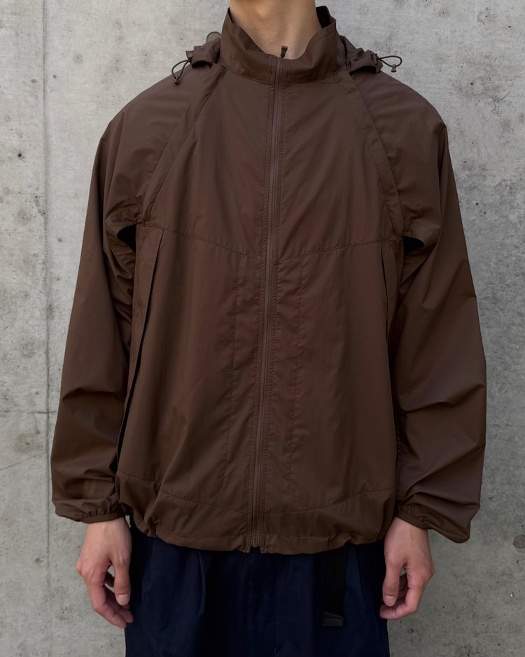 DAIWA PIER39 / TECH PERTEX® RUN-GUN 2WAY PARKA / BROWN GRAY / BJ-71026