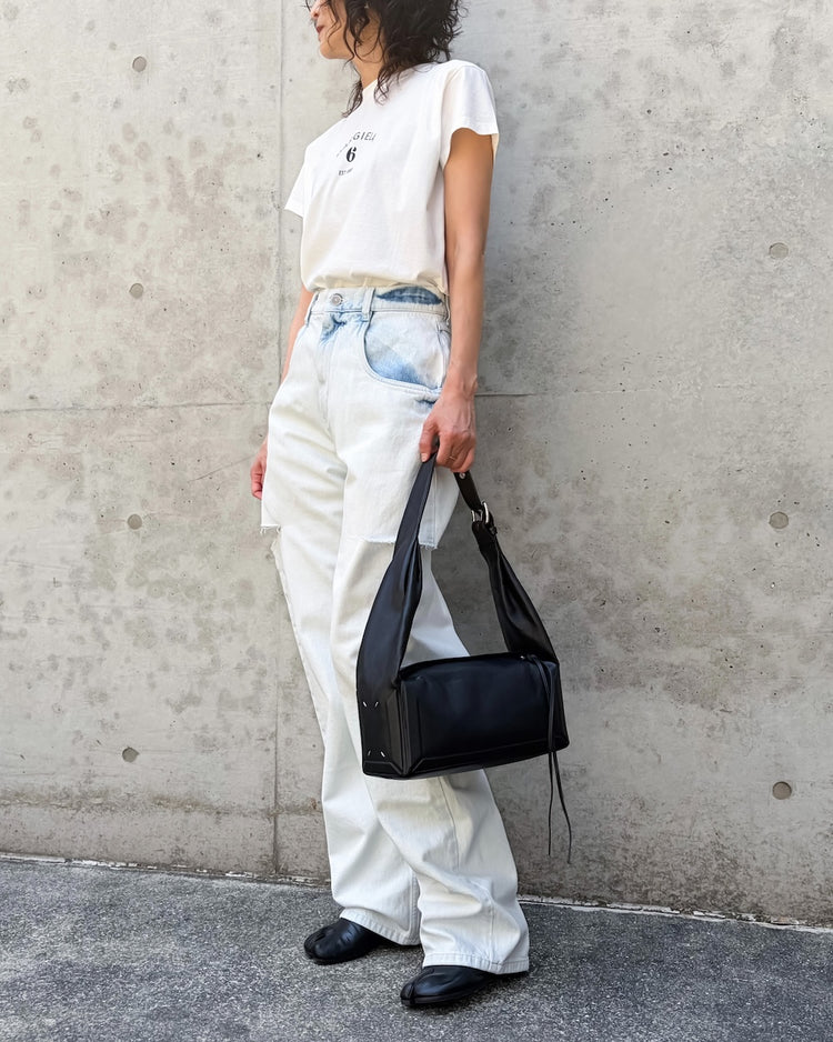 Maison Margiela / BOX BAG EAST WEST MEDIUM / BLACK / SB1ZH0009P8982