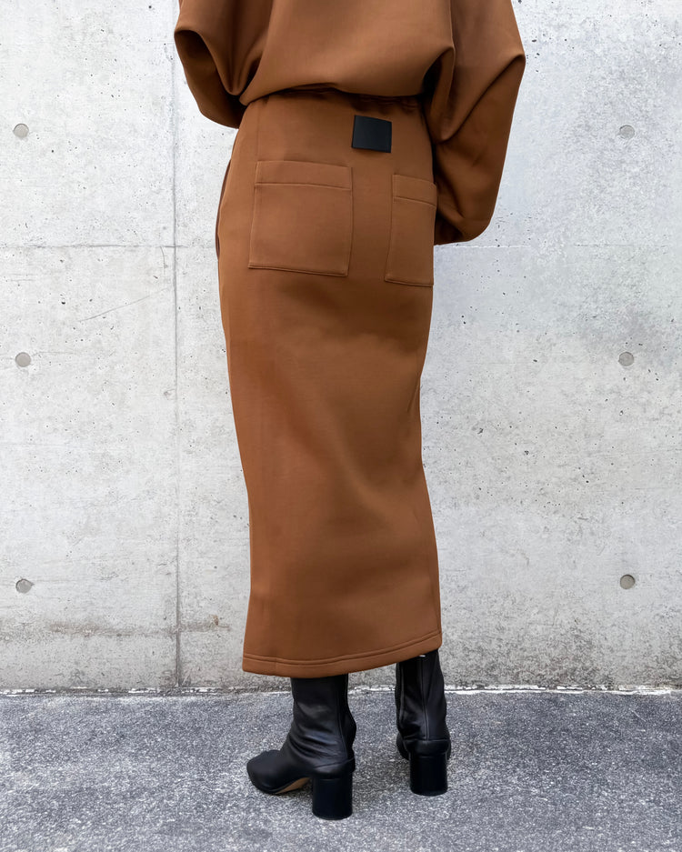 COGTHEBIGSMOKE / FIA SKIRT / CARAMEL