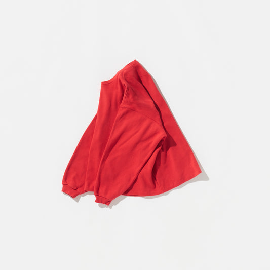 POLYPLOID  /  OVERSIZE LONGSLEEVE C / RED / C-7-001-061