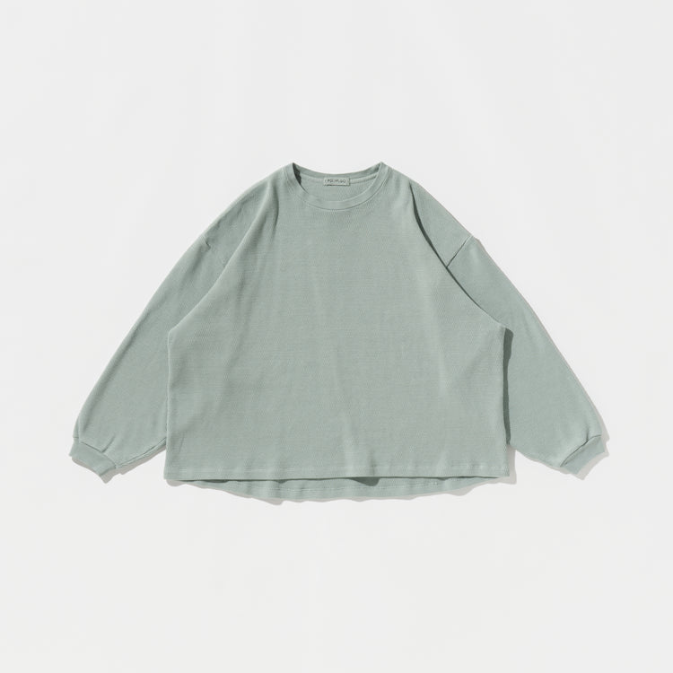 POLYPLOID  /  OVERSIZE LONGSLEEVE C / SAGE / C-7-001-061
