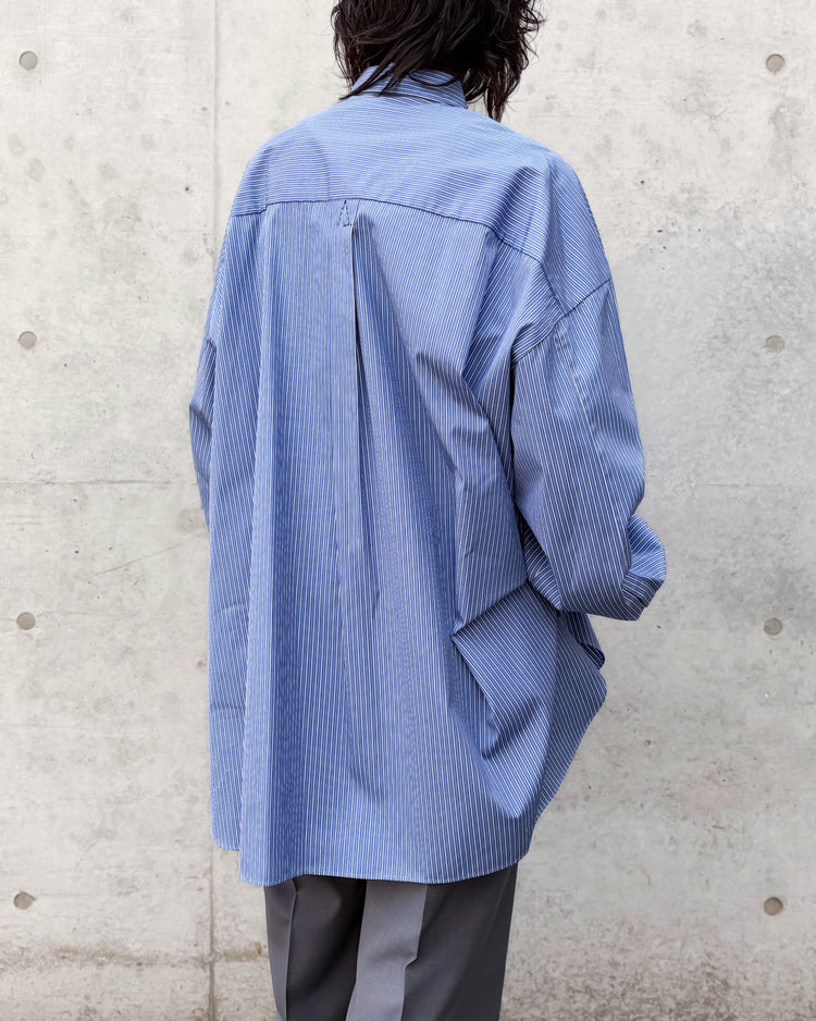 någonstans / over basic shirt / SKY / 470JS130-0761