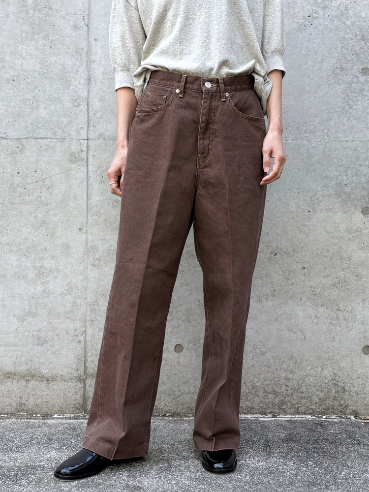 NEPLA. / ワイドパンツ / STONE BROWN / WOWID-6S