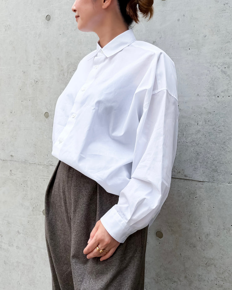 ATON / BLAGLA0006 / OVERSIZED SHT / WHITE