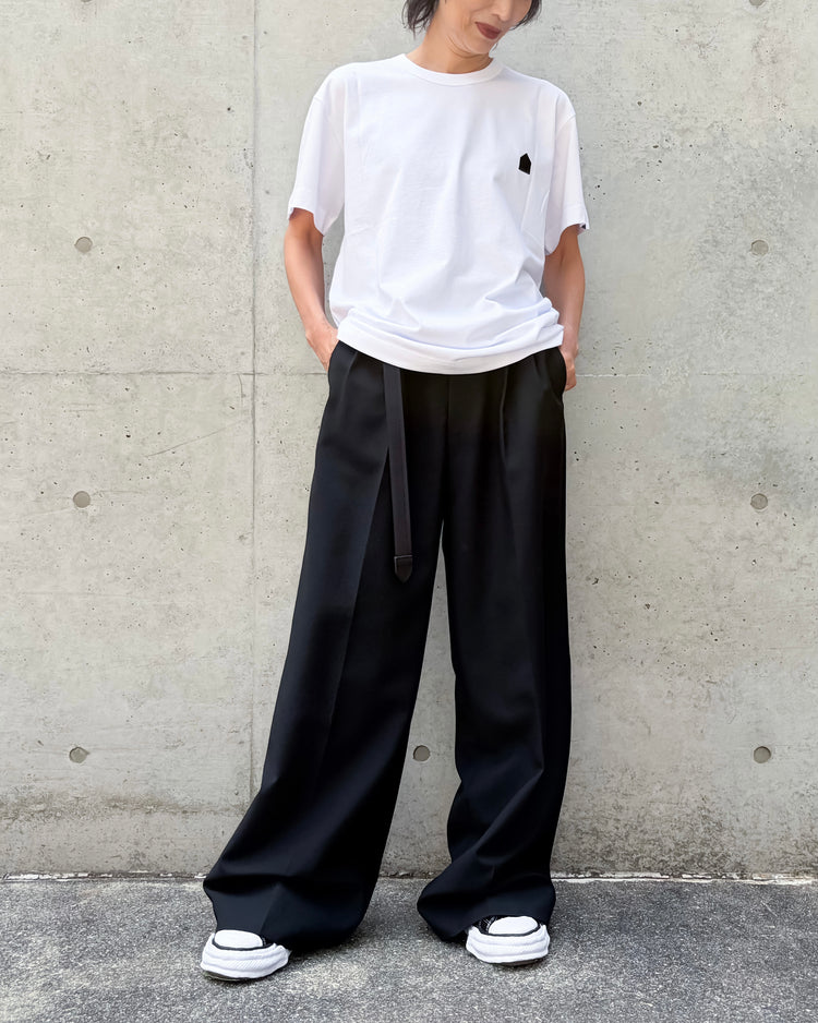 DSM kei ninomiya / FOOTBALL BACKIPRINT SHORTSLEEVE TEE / WHITE / DSM02T026