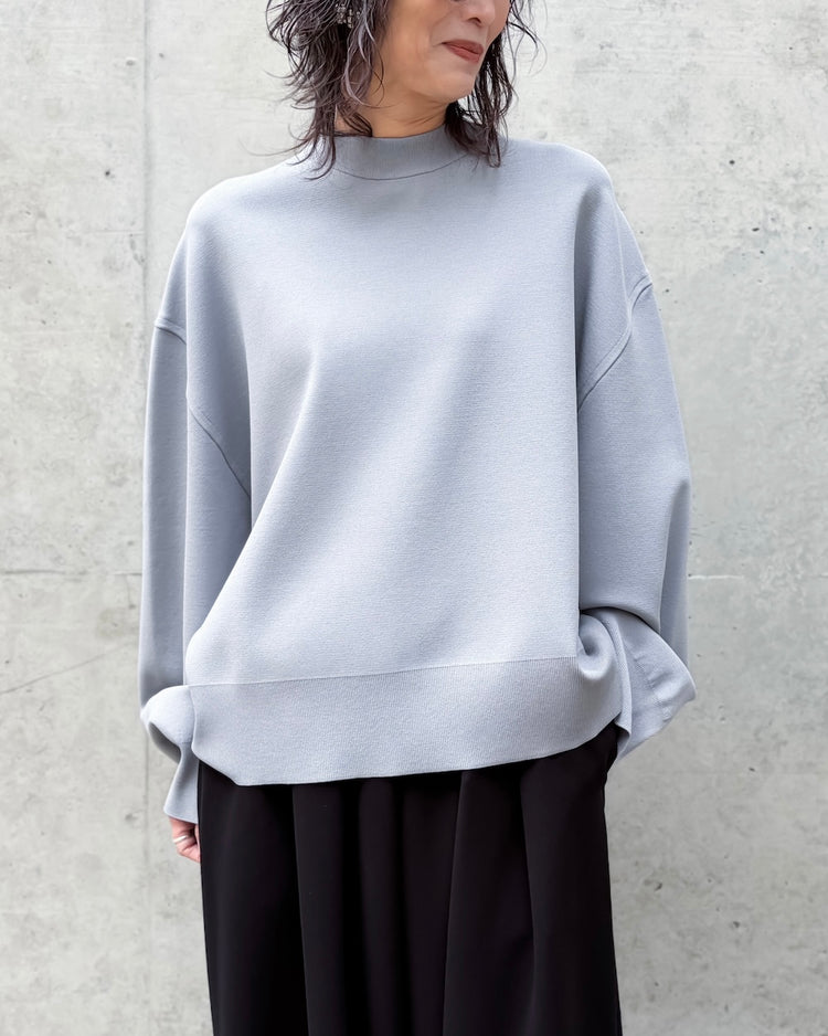 ENFÖLD / WIDE-ARM PULLOVER / L.GRAY / 300JS170-2141